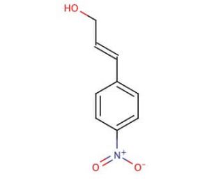 4-Nitrocinnamyl Alcohol (CAS 1504-63-8) - chemical structure image