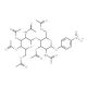 4-Nitrophenyl 2-Acetamido-4,6-di-O-acetyl-3-O-(2-acetamido-3,4,6-tri-O-acetyl-β-D-glucopyranosyl)-α-D-galactopyranoside - che