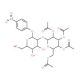 4-Nitrophenyl 2-O-(2,3,4,6-Tetra-O-acetyl-β-D-glucopyranosyl)-β-D-glucopyranoside 的分子结构, CAS编号: 26255-69-6 4-Nitrophenyl 2-O-(2,3,4,6-Tetra-O-acetyl-β-D-glucopyranosyl)-β-D-glucopyranoside (CAS 26255-69-6) - chemical structure image