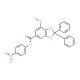 4-Nitrophenyl 7-methoxy-2,2-diphenyl-1,3-benzodioxole-5-carboxylate - chemical structure image