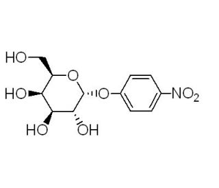 4-Nitrophenyl &alpha;-D-galactopyranoside (CAS 7493-95-0) - chemical structure image