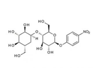 4-Nitrophenyl &beta;-D-maltoside (CAS 56846-39-0) - chemical structure image