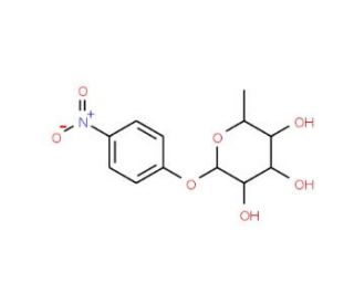 4-Nitrophenyl beta-L-fucopyranoside (CAS 22153-71-5) - chemical structure image