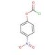 4-Nitrophenyl chloroformate (CAS 7693-46-1) - chemical structure image