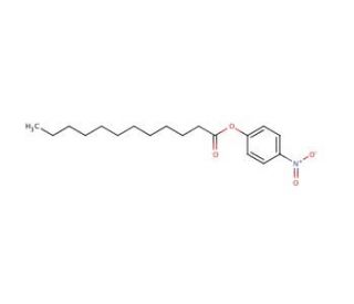 4-Nitrophenyl laurate (CAS 1956-11-2) - chemical structure image
