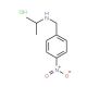 [(4-nitrophenyl)methyl](propan-2-yl)amine hydrochloride - chemical structure image