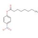 4-Nitrophenyl octanoate 的分子结构, CAS编号: 1956-10-1 4-Nitrophenyl octanoate (CAS 1956-10-1) - chemical structure image