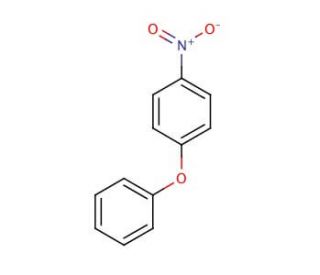 4-Nitrophenyl phenyl ether (CAS 620-88-2) - chemical structure image