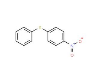 4-Nitrophenyl phenyl sulfide (CAS 952-97-6) - chemical structure image