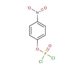 4-Nitrophenyl phosphorodichloridate (CAS 777-52-6) - chemical structure image