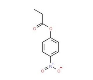 4-Nitrophenyl propionate (CAS 1956-06-5) - chemical structure image
