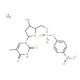 4-Nitrophenyl thymidine-5′- monophosphate, ammonium salt (CAS 83918-61-0) - chemical structure image