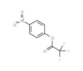 4-Nitrophenyl trifluoroacetate (CAS 658-78-6) - chemical structure image