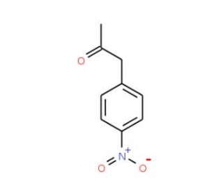 4-Nitrophenylacetone (CAS 5332-96-7) - chemical structure image
