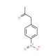 4-Nitrophenylacetone (CAS 5332-96-7) - chemical structure image