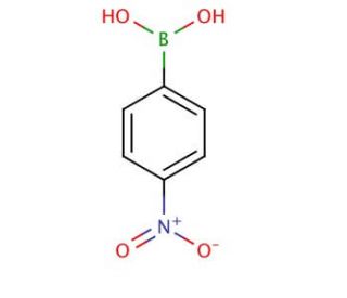 4-Nitrophenylboronic acid (CAS 24067-17-2) - chemical structure image