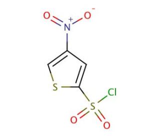 4-nitrothiophene-2-sulfonyl chloride (CAS 40358-04-1) - chemical structure image