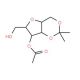 4-O-Acetyl-2,5-anhydro-1,3-O-isopropylidene-D-glucitol 的分子结构, CAS编号: 70128-28-8 4-O-Acetyl-2,5-anhydro-1,3-O-isopropylidene-D-glucitol (CAS 70128-28-8) - chemical structure image