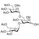 4-O-Acetyl-3,6-di-O-(2,3,4,6-tetra-O-acetyl-α-D-mannopyranosyl)-D-mannopyranose - chemical structure image