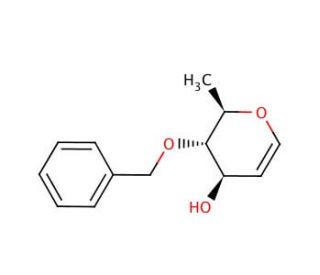 4-O-Benzyl-D-glucal (CAS 58871-11-7) - chemical structure image