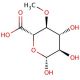 4-O-Methyl-D-glucuronic Acid 的分子结构, CAS编号: 4120-73-4 4-O-Methyl-D-glucuronic Acid (CAS 4120-73-4) - chemical structure image