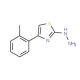 (4-o-Tolyl-thiazol-2-yl)-hydrazine - chemical structure image