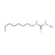 4-Octyl-3-thiosemicarbazide (CAS 13207-36-8) - chemical structure image