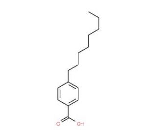 4-octylbenzoic acid (CAS 3575-31-3) - chemical structure image