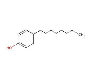 4-Octylphenol (CAS 1806-26-4) - chemical structure image