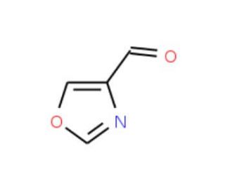 4-Oxazolecarboxaldehyde (CAS 118994-84-6) - chemical structure image