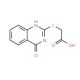 [(4-Oxo-1,4-dihydroquinazolin-2-yl)thio]-acetic acid - chemical structure image