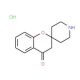 4-Oxo-2-spiro(piperidine-4-yl)-benzopyran hydrochloride (CAS 159635-39-9) - chemical structure image