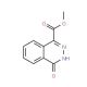 4-Oxo-3,4-dihydro-phthalazine-1-carboxylic acid methyl ester (CAS 53960-10-4) - chemical structure image