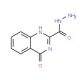 4-Oxo-3,4-dihydro-quinazoline-2-carboxylic acid hydrazide (CAS 34632-71-8) - chemical structure image