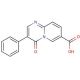 4-Oxo-3-phenyl-4H-pyrido[1,2-a]pyrimidine-7-carboxylic acid - chemical structure image