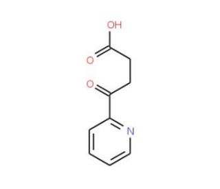 4-Oxo-4-(2-pyridyl)butyric acid (CAS 5768-27-4) - chemical structure image