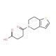 4-oxo-4-{4H,5H,6H,7H-thieno[3,2-c]pyridin-5-yl}butanoic acid - chemical structure image