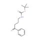 (4-Oxo-4-phenyl-butyl)-carbamic acid tert-butyl ester (CAS 116437-41-3) - chemical structure image
