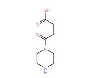 4-Oxo-4-piperazin-1-yl-butyric acid - chemical structure image