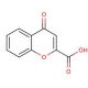 4-Oxo-4H-1-benzopyran-2-carboxylic acid (CAS 4940-39-0) - chemical structure image