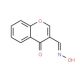 4-oxo-4H-chromene-3-carbaldehyde oxime - chemical structure image