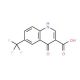 4-Oxo-6-(trifluoromethyl)-1,4-dihydro-3-quinolinecarboxylic acid (CAS 49713-47-5) - chemical structure image