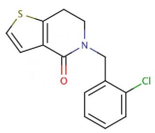 4-Oxo Ticlopidine - chemical structure image