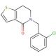4-Oxo Ticlopidine - chemical structure image