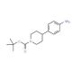 4-p-Aminophenyl-1-Boc-piperidine (CAS 170011-57-1) - chemical structure image