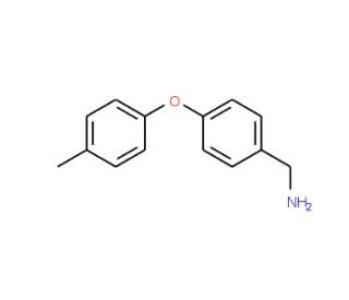 4-p-Tolyloxy-benzylamine (CAS 129560-03-8) - chemical structure image