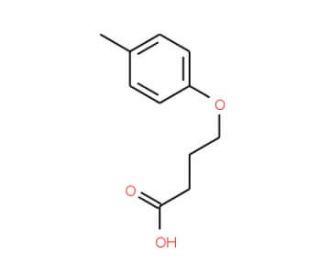 4-p-Tolyloxy-butyric acid (CAS 22180-02-5) - chemical structure image