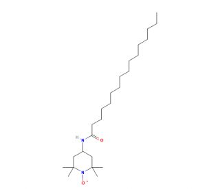 4-Palmitamido-2,2,6,6-tetramethylpiperidine-1-oxyl (CAS 22977-65-7) - chemical structure image