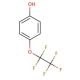 4-(Pentafluoroethoxy)phenol (CAS 658-46-8) - chemical structure image