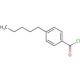 4-Pentylbenzoyl chloride (CAS 49763-65-7) - chemical structure image